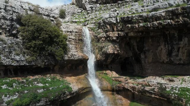 Kattin Azar Waterfall drone footage