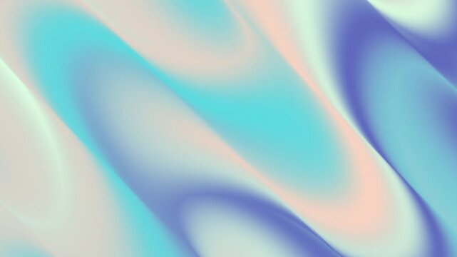 Abstract ocean-inspired gradient background featuring smooth flowing wave textures with soft turquoise, pastel blue, lavender, and warm peach tones