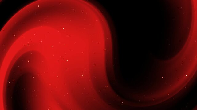 Black and red gradient. Swirling abstract design with vibrant red and black colors. Suitable for backgrounds, marketing materials, banners, and digital art projects.