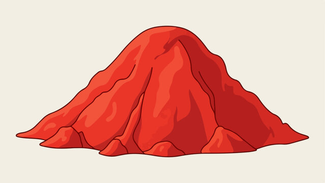 Bright red fabric texture with soft folds and smooth surface for creative design projects. digital illustration