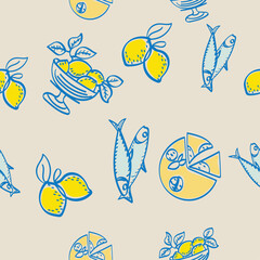 Obraz premium Seamless pattern 