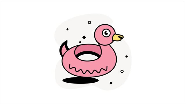 Pool Float Animation Mp4 File