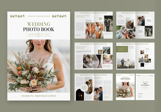 Wedding Photo Book Template