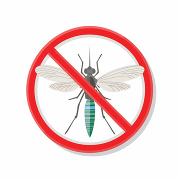 No Mosquitoes Sign
