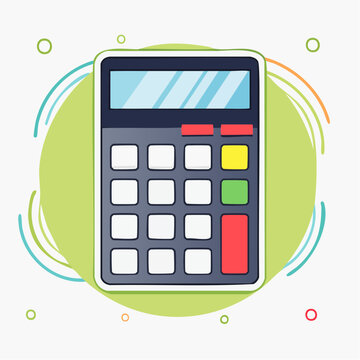 Calculator Illustration
