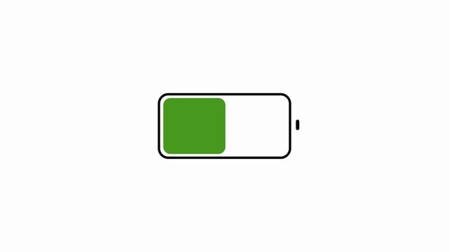battery charger isolated on white background