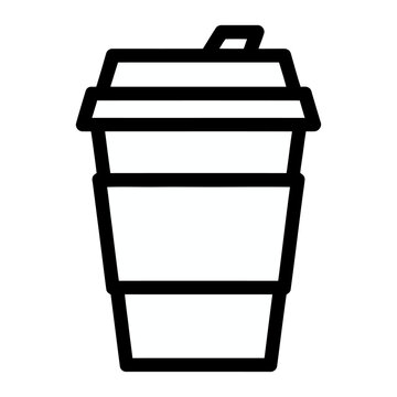Empty black plastic laundry basket background flat design vector