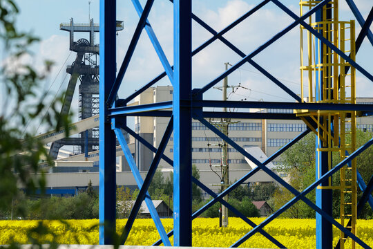 Kopalnia węgla kamiennego KWK Bogdanka na Lubelszczyźnie