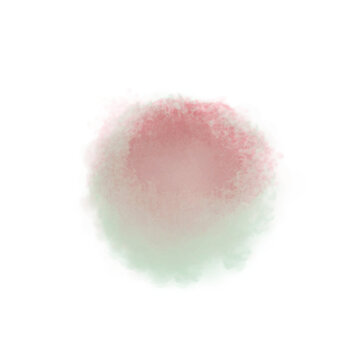 Pink and Light Blue Watercolor Brush Stroke