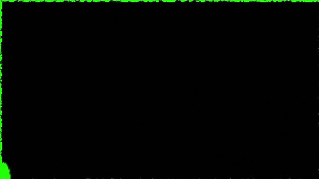 Ink transition splatter in  black  ink drop background, ink effect green screen background animation 4k.