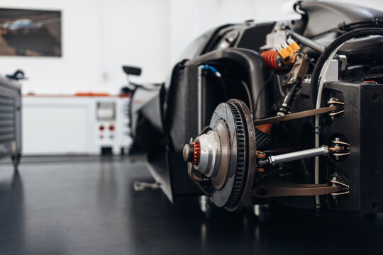 Factory for building high-performance racing cars
