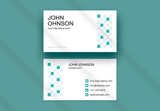 Business Card Design Layout