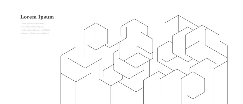 幾何学 抽象 建築 テクノロジー ビジネス 背景
