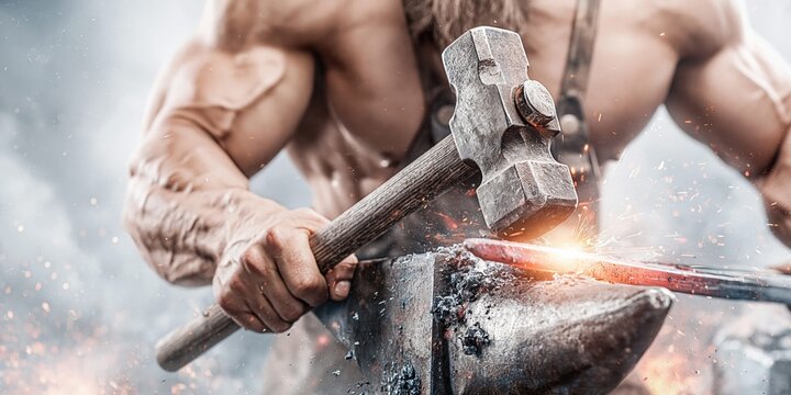 Forging strength resilience craftsmanship ancient power