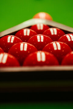 red billiard balls