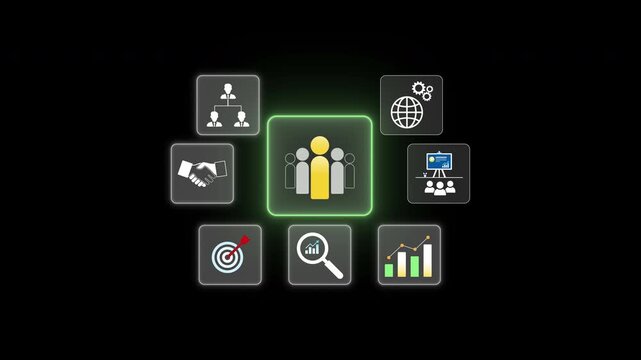 Human Resources Management and Recruitment Consulting, promoting teamwork, leadership, and collaborative workspace culture to achieve business goals.