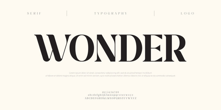 Elegant modern alphabet letters font logo. Typography luxury classic lettering serif italic fonts wedding vintage retro logos. vector illustration
