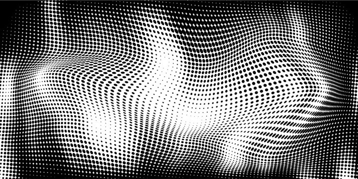 Print circles halftone seamless geometric gradient subtle  pattern