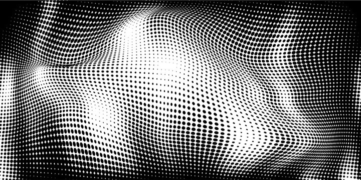 Print circles halftone seamless geometric gradient subtle  pattern