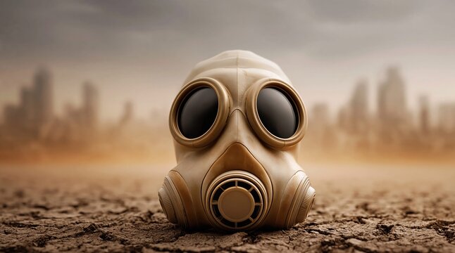 Silent warning of a ruined world and uncertain future