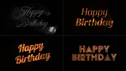 Happy Birthday Title