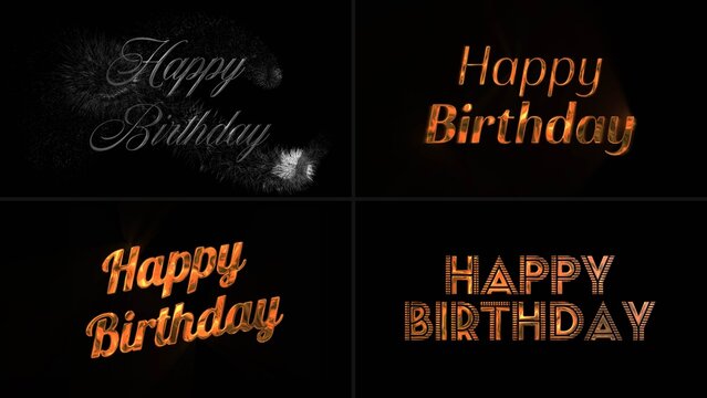 Happy Birthday Title