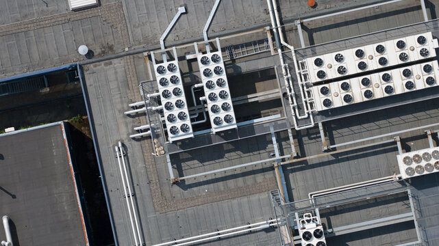 Commercial Data Center Cooling Complex