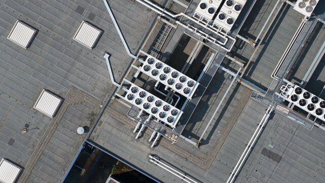 Commercial Data Center Cooling Complex