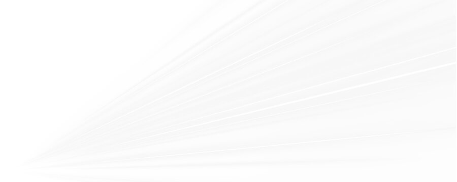 PNG. White neon lines glide over urban highways at night. Wind-like motion suggests travel, speed, and flow. Perfect for futuristic transport scenes.