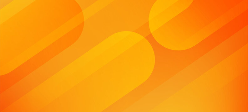 Abstract orange background with diagonal lines. Dynamic shapes composition. Modern Trendy design in vector Illustration