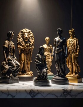 Ancient statues