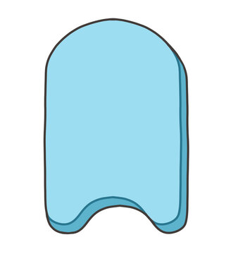 Light blue kickboard/水色のビート板