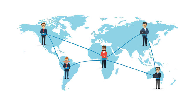 Boundless human potential and collective intelligence uniting a diverse global team through seamless digital collaboration and shared vision