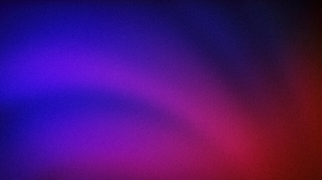 Bold abstract 4K background with grainy royal blue purple and red gradients