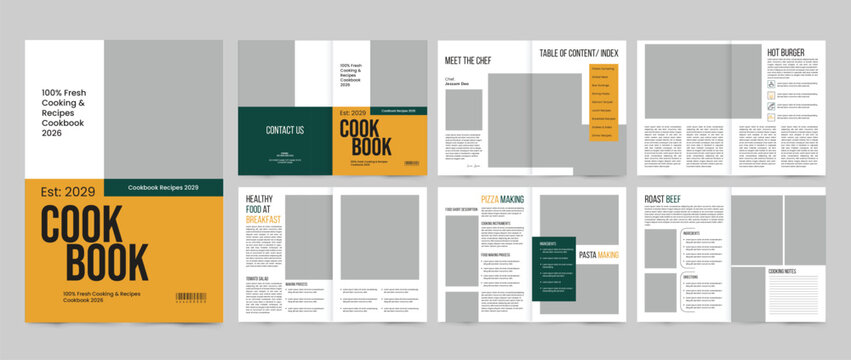 cookbook template style.
