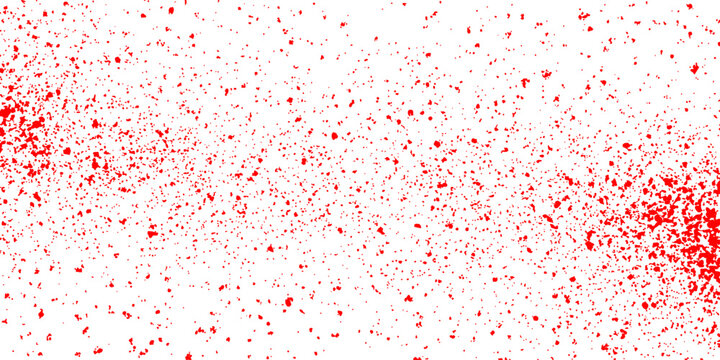 Abstract red background featuring a watercolor paint splash and red wine glass with liquid bubbles and a grunge ink texture element