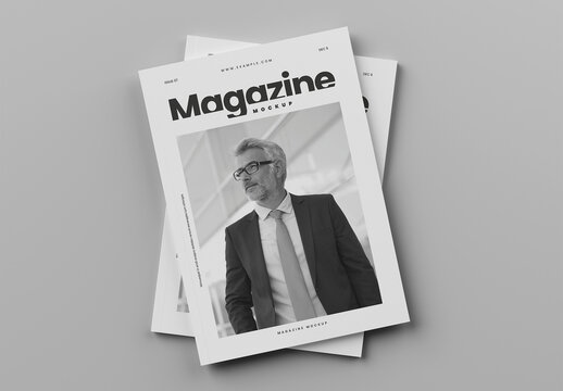 Magazine Cover Mockup