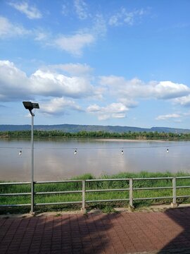 Mekhong river at Sangkhom District, Nongkhai, Thailand 