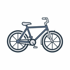 Fototapeta premium Unique racing bike cartoon vector