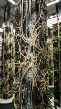 Ambiente Agricolo Biomeccanico &ndash; Colture Futuristiche Sintetiche