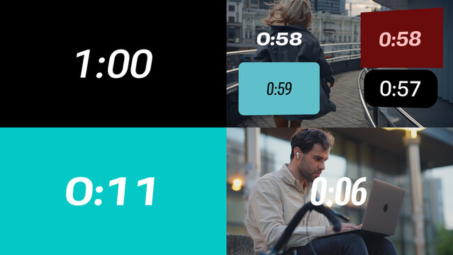 Variable Type 60 Second Countdown