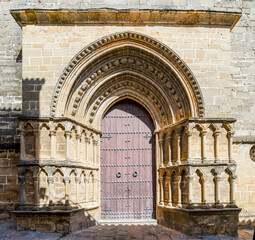 Obraz premium Buildings in the historic center of the city of Ubeda in the province of Jaen, Spain