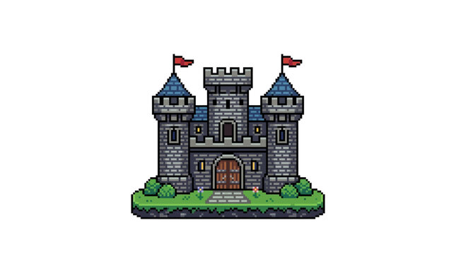 Pixel Art Castle