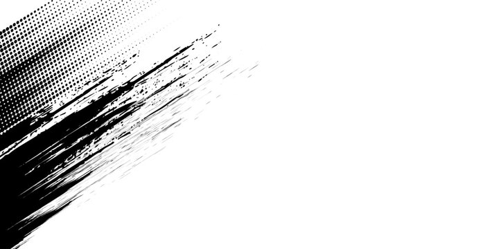 Tire tracks background for rally, drift, motocross, off-road and other auto and motorsport. Black tire marks on a white background with a worn effect and splashes of dirt. Vector isolated texture