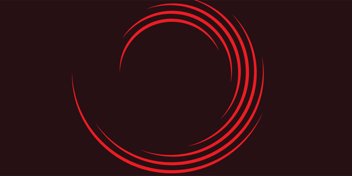 Abstract circle modern red background. eps 10