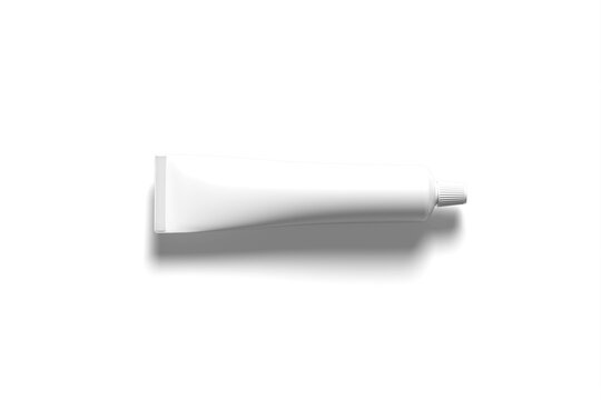 Toothpaste Blank Mockup