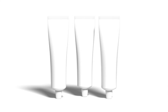 Toothpaste Blank Mockup