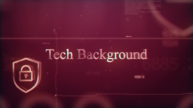 Tech Background Futuristic Digital Background 