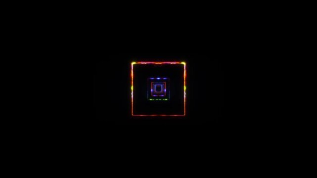 Glow And Neon Energy Square Tunnel For VJ Loops
Glow and neon fractal energy for your vj set with this abstract square background perfect to set music on