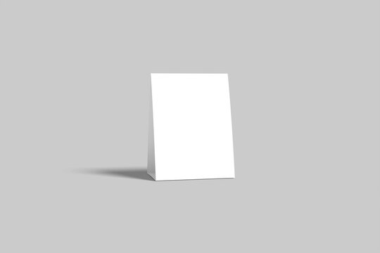 Table Tent Blank Mockup